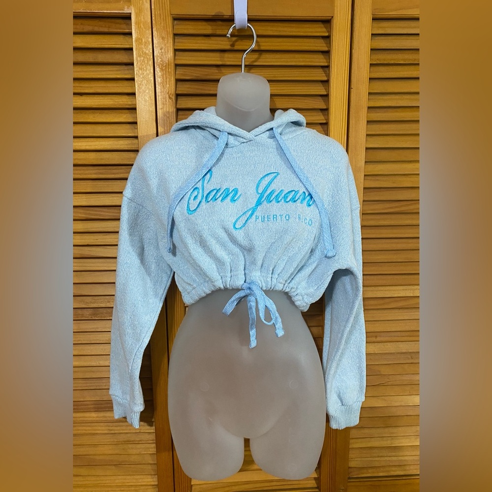 🇵🇷Cropped San Juan hoodie